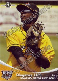 2010 Bowling Green Hot Rods Diogenes Luis