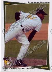2010 South Bend Silver Hawks Diogenes Rosario