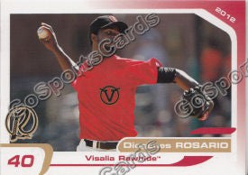 2012 Visalia Rawhide Diogenes Rosario