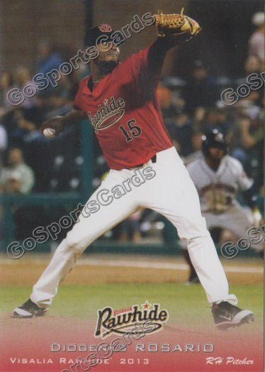 2013 Visalia Rawhide Diogenes Rosario