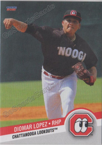 2021 Chattanooga Lookouts Diomar Lopez