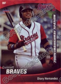 2009 Gwinnett Braves Diory Hernandez