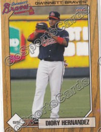 2010 Gwinnett Braves Diory Hernandez