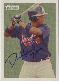 Diory Hernandez 2006 Bowman Heritage #59 (Autograph)
