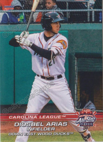 2019 Carolina League All Star RS Diosbel Arias
