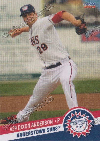 2014 Hagerstown Suns Dixon Anderson