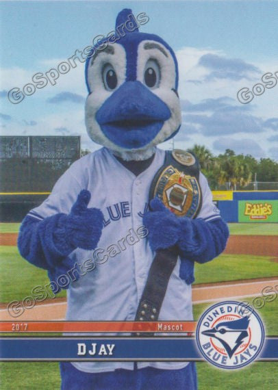 2017 Dunedin Blue Jays Djay Mascot