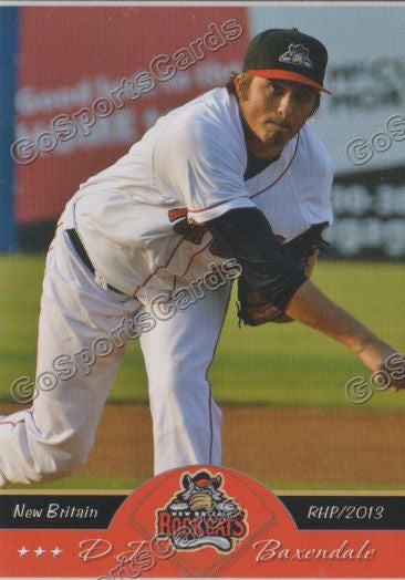 2013 New Britain Rock Cats DJ Baxendale