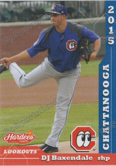 2015 Chattanooga Lookouts DJ Baxendale