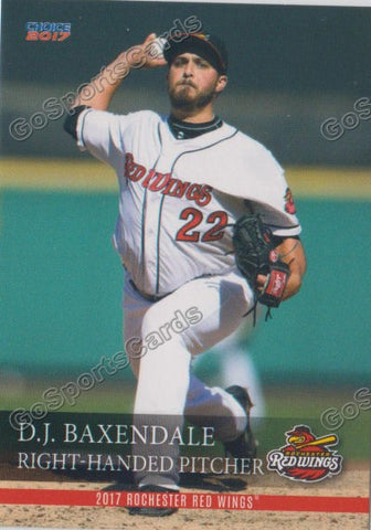 2017 Rochester Red Wings DJ Baxendale