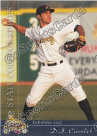 2012 State College Spikes DJ Crumlich