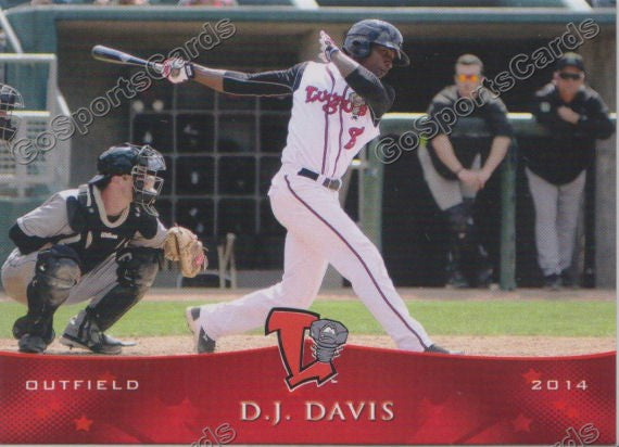 2014 Lansing Lugnuts DJ Davis