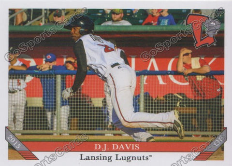 2015 Lansing Lugnuts DJ Davis