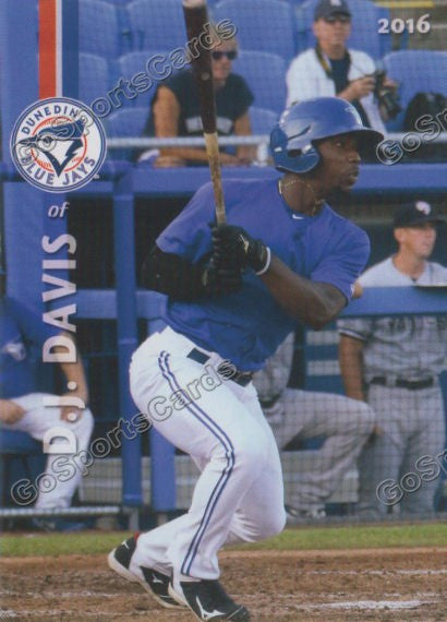 2016 Dunedin Blue Jays DJ Davis