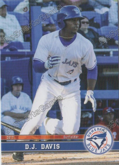 2017 Dunedin Blue Jays DJ Davis