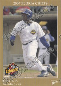 2007 Peoria Chiefs DJ Lewis