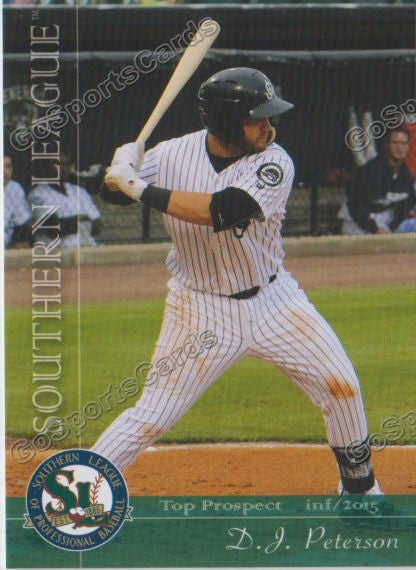 2015 Southern League Top Prospect DJ Peterson