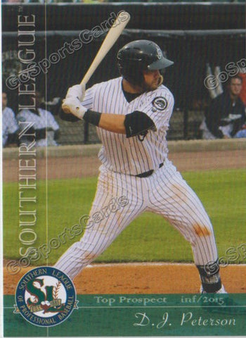 2015 Southern League Top Prospect DJ Peterson