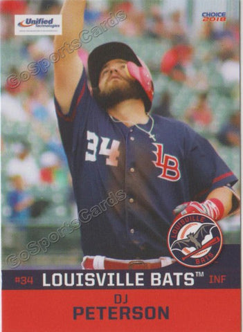 2018 Louisville Bats DJ Peterson