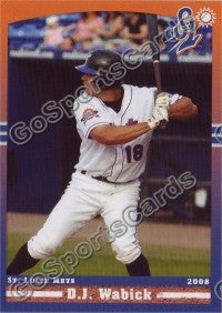2008 St Lucie Mets DJ Wabick