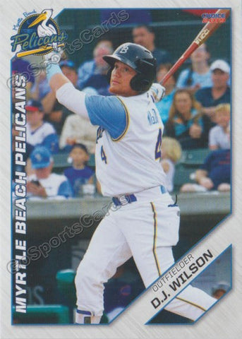 2019 Myrtle Beach Pelicans DJ Wilson