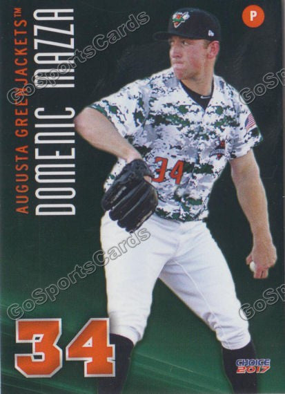 2017 Augusta GreenJackets Domenic Mazza