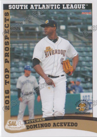 2016 South Atlantic League Top Prospect Domingo Acevedo