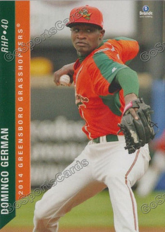 2014 Greensboro Grasshoppers Domingo German
