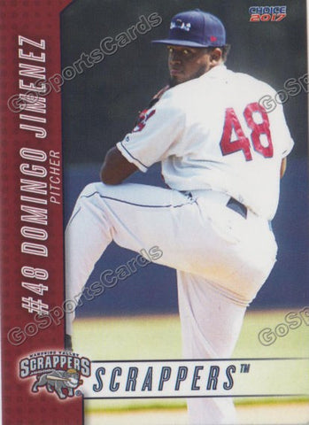2017 Mahoning Valley Scrappers Domingo Jimenez