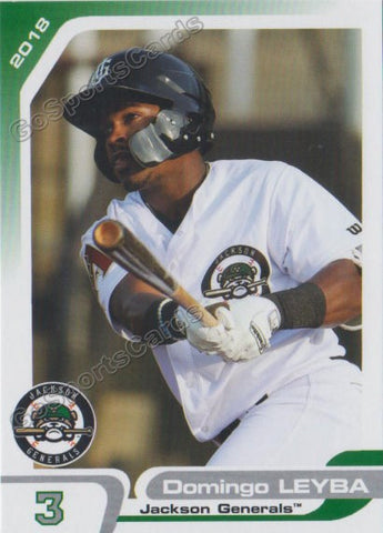 2018 Jackson Generals Domingo Leyba