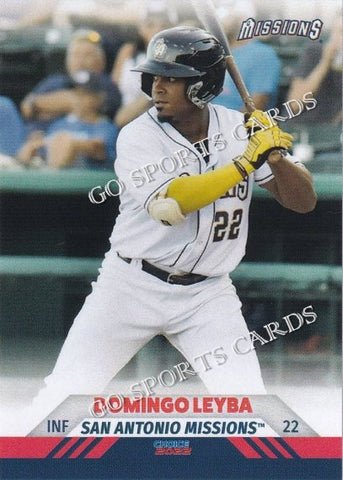 2022 San Antonio Missions 2nd Domingo Leyba