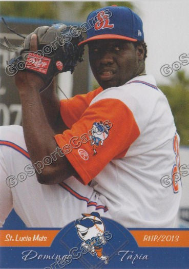 2013 St Lucie Mets Domingo Tapia
