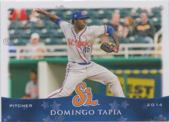 2014 St Lucie Mets Domingo Tapia