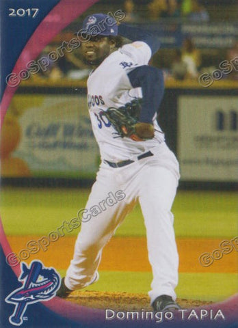 2017 Pensacola Blue Wahoos Domingo Tapia