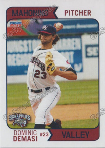 2015 Mahoning Valley Scrappers Dominic Demasi