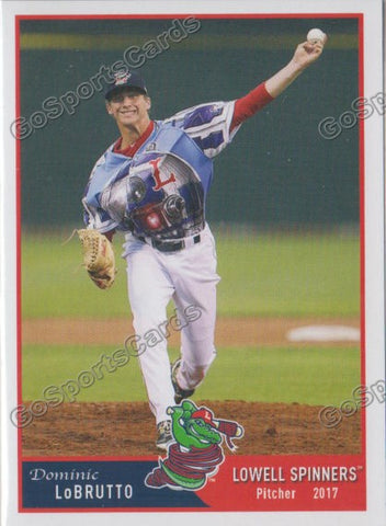 2017 Lowell Spinners Dominic LoBrutto