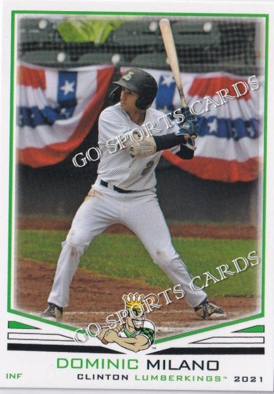 2021 Clinton LumberKings Dominic Milano