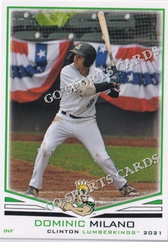 2021 Clinton LumberKings Dominic Milano