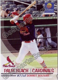 2010 Palm Beach Cardinals Domnit Bolivar