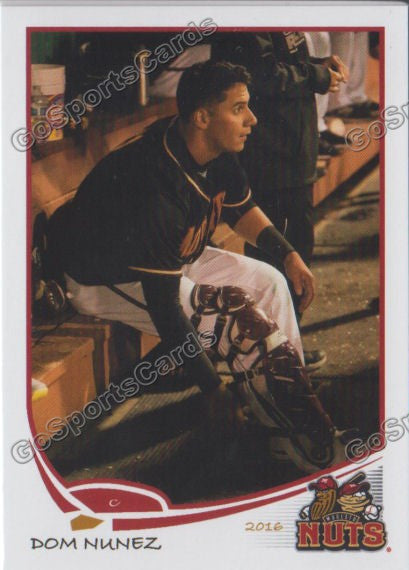 2016 Modesto Nuts Dom Nunez