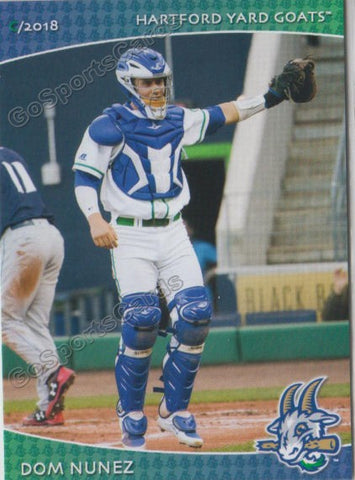 2018 Hartford Yard Goats Dom Nunez