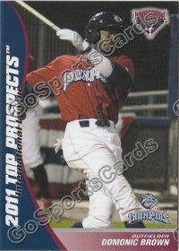 2011 International League Top Prospects Domonic Brown