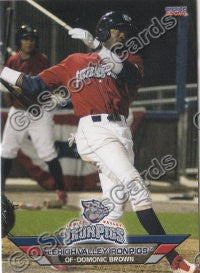 2011 Lehigh Valley IronPigs Dominic Domonic Brown