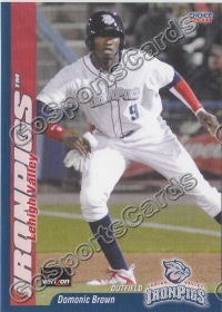 2011 Lehigh Valley IronPigs Update Domonic Brown