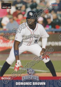 2012 Lehigh Valley IronPigs SGA 2nd Dominic Domonic Brown