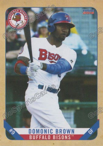 2016 Buffalo Bisons Domonic Brown