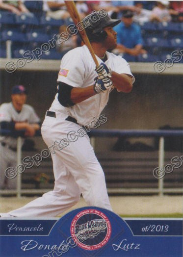 2013 Pensacola Blue Wahoos Donald Lutz