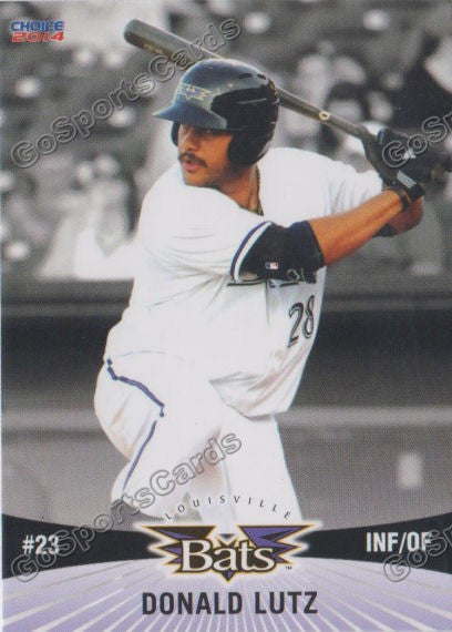 2014 Louisville Bats Donald Lutz