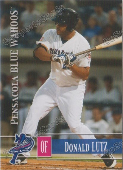 2014 Pensacola Blue Wahoos Donald Lutz