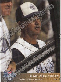 2011 Corpus Christi Hooks Don Alexander